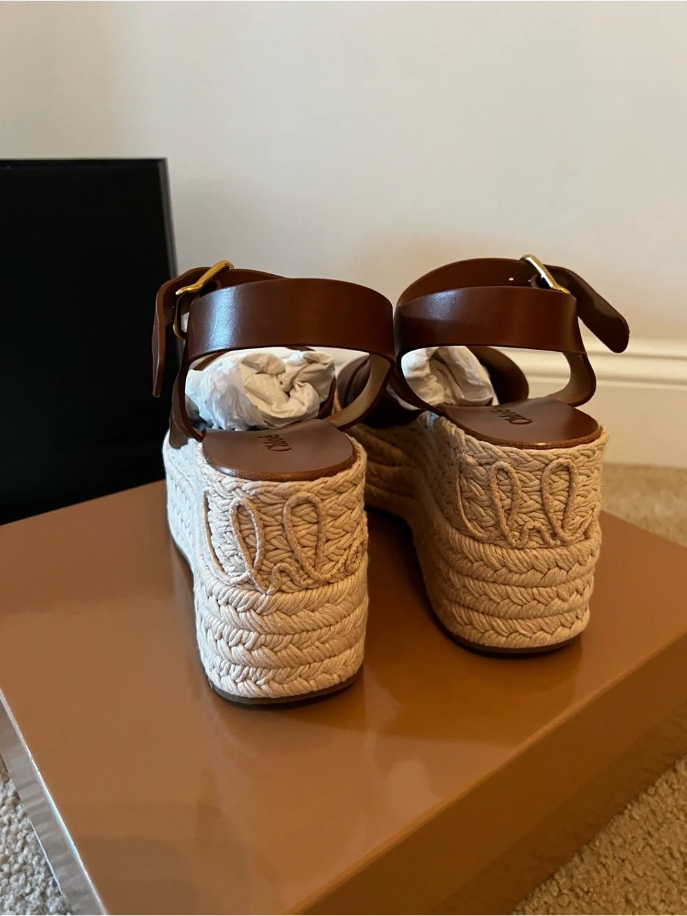 Chloe Isla Wedge - worn once